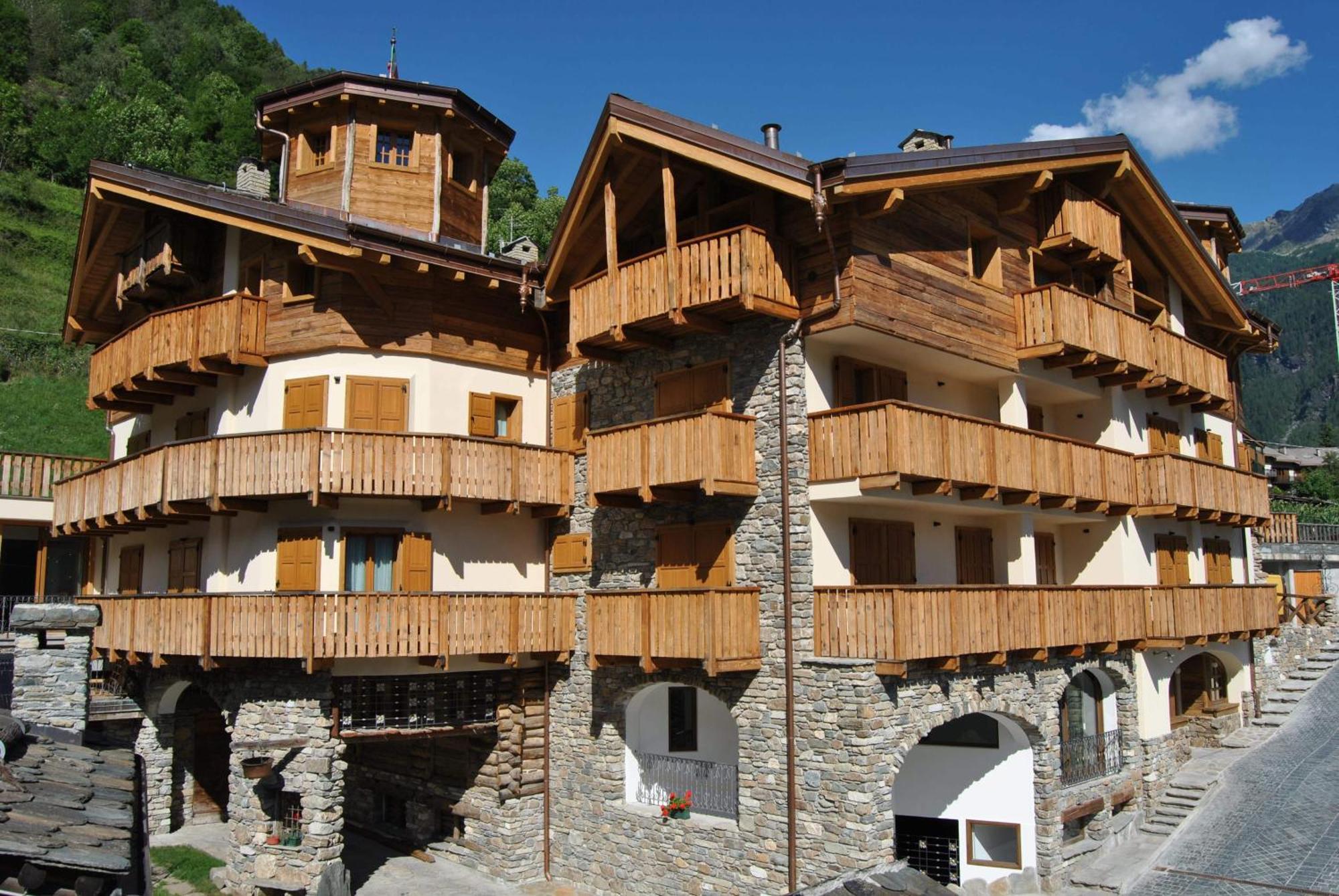 Casa Vacanza La Rocca Киеза ин Валмаленко Екстериор снимка